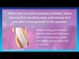 How to shave your pubic hair with electric razor. Guide To Shaving Pubic Hair Female Electric Shaver Youtube