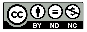 License: CC BY-NC-ND 4.0