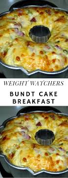 Bundt Cake Breakfast Breakfast Bundt Cake Recipes Food