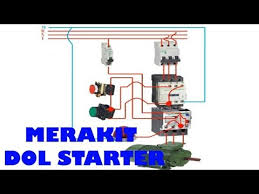 Yang tentu saja memiliki kelemahan dan. Merakit Rangkaian Direct On Line Dol Starter Self Holding Sistem Pengunci Kontaktor Youtube