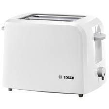 Dedeman Prajitor De Paine Bosch Tat3a011 980 W 2 Felii Senzor Electronic Pentru Prajire Uniforma 6 Trepte Putere Alb Suport Chifle Dedicat Planurilor Tale