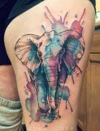 28 Ideas Tattoo Sleeve Elephant Water Colors Elephant Tattoos Watercolor Tattoo Sleeve Sleeve Tattoos
