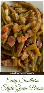 Southern Green Beans Recipe Cooking Fresh Green Beans Slow Cooker Green Beans Southern Style Green Beans