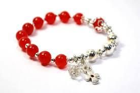 Rosary Bracelet Red Ruby Semi Precious Gem Stone By Theartoffaith 20 00 Semi Precious Gems Rosary Bracelet Bracelets