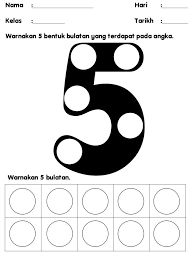 Mengenal nombor 1 hingga 10. Lembaran Kerja Nombor 1 Hingga 10 5 Kitpramenulis