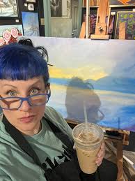 I'll be painting with Ellen tomorrow!!