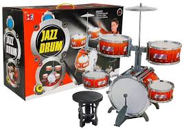 Do you want to buy the best jazz drum set for yourself? Kids Childrens Jazz Drum Set 5 Drums Stool Instrument Music Toy Toys Music And Instruments
