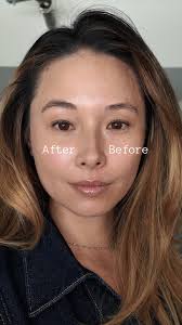 Maybe she’s born with it… maybe she’s wearing @yepoda cushion foundation in  n3c 💅 It takes me a few seconds to apply and then I like to spritz the  Yepoda The Mist Have