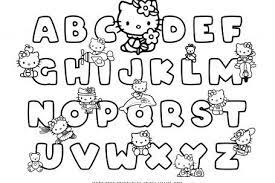 Crazy zoo alphabet coloring pages. Free Hello Kitty Printables And Abc Coloring Pages Abc Coloring Pages Hello Kitty Printables Abc Coloring