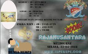 Dunia Mimpi 4d 3d 2d Rajanusanta Melbourne Mimpi Dunia