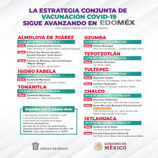 El lunes 7 de junio arranca en el estado de méxico la vacunación a personas de 40 a 49 años de edad en 12 municipios. Facebook