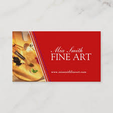 Customize them with text, images or company logo; Fine Art Business Cards Zazzle Ca