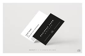 Business Card Mockup Business Card Mock Up Minimal Business Card Printing Business Cards