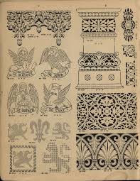 Excelsior Fresco Stencils Geo E Watson Co Free Download Borrow And Streaming Internet Archive Stencils Stencil Designs Art Nouveau Illustration