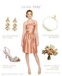 Do not overcrowd them clothes, do not go there to work, and even more so for business meetings. Rose Gold Bridesmaid Dress