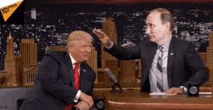 There have been many satirical memes about russia's announcement one of the most popular being shared portrays mr putin riding a bear with a giant syringe strapped to his back. 116 Of The Most Brutal Memes Trolling Trump After His Disgraceful Performance When Meeting Putin Bored Panda