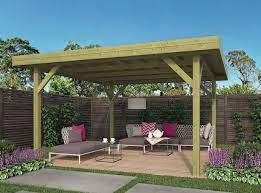 Check spelling or type a new query. Large Modern Flat Roof Gazebo 4 55x4 55m