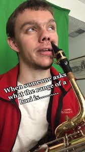 Bari Saxophone Range