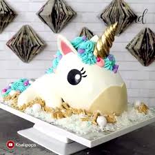 Unicorn Cake Video Einhornkuchen Einhorn Kuchen Kuchen