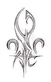 Fleur De Lis By Mrtom85 On Deviantart Fleur De Lis Tattoo Globe Tattoos Tribal Tattoo Designs