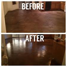 Suitable for a variety of different surfaces, including both indoor and outdoor masonry or concrete surfaces, this product can be used as a protective coating for any garage floor. Eagle 1 Gal Concrete Polish Gloss Floor Finish Ewg1 The Home Depot