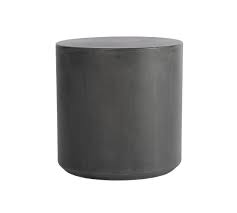 Temple Concrete Outdoor Side Table Pottery Barn In 2020 Side Table Outdoor Accent Table Concrete Coffee Table