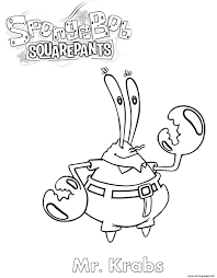 Printable free christian coloring pages. Mister Krabs Coloring Pages Printable