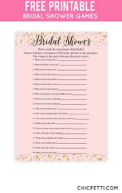 Free bridal shower emoji game printable. Blush And Confetti How Well Do You Know The Bride Printable Game Printable Bridal Shower Games Bridal Shower Games Bridal Shower