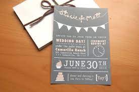 Diy Chalkboard Pennant Flag Wedding Invitation By Thatnoisegallery 2 50 Wedding Invitations Wedding Engagement Invitations Invitations