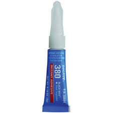 It has a specific gravity of 1.1 and a viscosity of 300 centipoises. 3g Tube Loctite 380 Black Max Instant Adhesive Fastenal