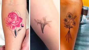 Heart made out of flowers tattoo. 43 Gorgeous Flower Tattoos Designs You Need In 2021 Glamour