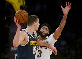 Nikola jokic center of the denver nuggets at 7'1 with 46 career triple doubles at the age of 25. Lakers Ready To Adjust Lineup To Counter Nikola Jokic Los Angeles Times