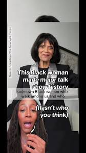 This Unsung Journalist Was the First Black Woman to Host A Nationally  Syndicated Talk Show (And It Was A Show For Black Women) A recent NYT  article spotlights Alice Travis, who made history when her ...