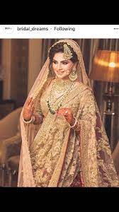 Classic Bollywood Bridal Look Pakistani Bridal Dresses Indian Bridal Dress Bridal Dress Design