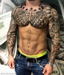 Brilliant Love The Chest Piece Screams Look At Me Cool Chest Tattoos Chest Tattoo Men Chest Piece Tattoos