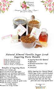 Sugaring Paste Hair Removal Bundle Set With Almond Brown Sugar Scrub Thicker Hair Jbhomemade In 2021 Sugaring Paste Hair Removal Sugaring Hair Removal Brown Sugar Scrub