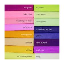 Just Artifacts Premium Crepe Paper Rolls Choose Your Color Etsy Crepe Paper Rolls Crepe Paper Pinwheels Paper