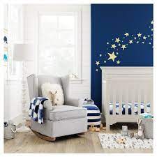 Find Product Information Ratings And Reviews For Starry Slumber Nursery Room Cloud Island Online On Target Com Night Nursery Nursery Room Fitted Crib Sheet