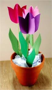 4 jahren können unter anleitung die tulpenblüte eigenständig basteln. Tulpen Aus Papier Selber Machen Dekoking Basteln Fruhling Kinder Basteln Weihnachten Kinder Unter 3 Blumen Basteln Aus Papier