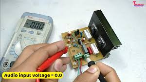 This low frequency signal is given to the input of the transistor q1 through the coupling. 100 Watts Mono Amplifier Using Toshiba C5198 A1941 Transistor