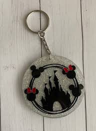 Excited To Share This Item From My Etsy Shop Mouse Castle Acrylic Keychain Totally Customizable Diy Resin Keychain Keychain Design Keychain