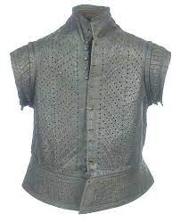 C1560 Leather Jerkin 16th Century Fashion 16th Century Clothing 17th Century Clothing