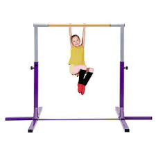 Gymnastik Turnreck Hohenverstellbare Turnstangen Kletterstange Reckstange Reck Ebay