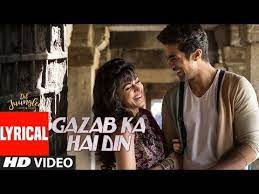 Gazab Ka Hai Din With Lyrics Dil Juunglee Tanishk B Jubin N Prakriti K Taapsee Pannu Saqib S Youtube Lyrics Songs Evergreen Songs