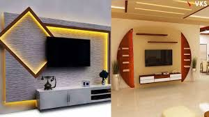 Maybe you would like to learn more about one of these? Gypsum Board Tv Wall Unit Design Gypsum Decorating Ideas Lcd Tv Wall Design Tv Cabinet Youtube