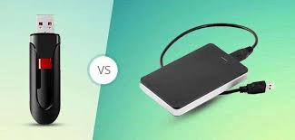 usb flash drive vs external hard drive which one is best