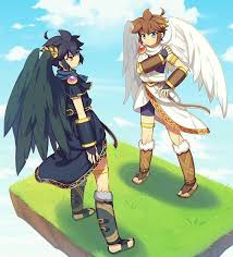 Pit And Dark Pit Like Brother S Kid Icarus Kid Icarus Uprising Icarus