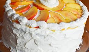 Peach Chantilly Cake Cake Cake Desserts Delicious Desserts