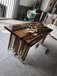 Mosaics Design Dining Table Wood Clear Transparent Epoxy Resin Table With Free Shipping Clear Design Di Wood Resin Table Wood Table Design Resin Furniture