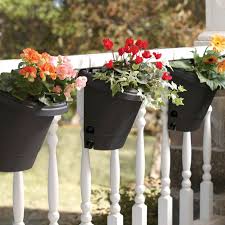 We are flying over the mountains. Cute And Functional Deck Rail Planter Ideas